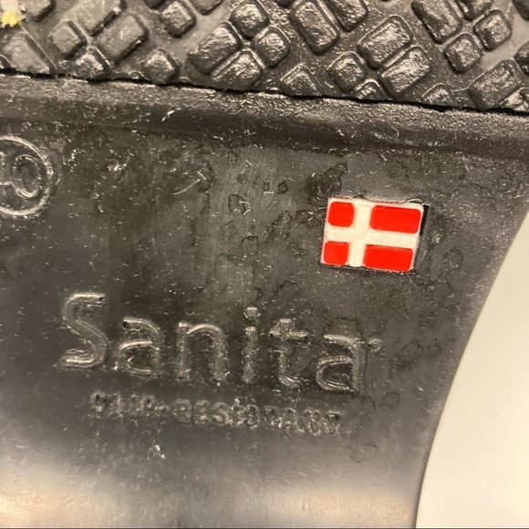 SANITA Sz 10 Scarlett Danish Design Clogs Colourful Pattern Sz 40 - Picture 2 of 9